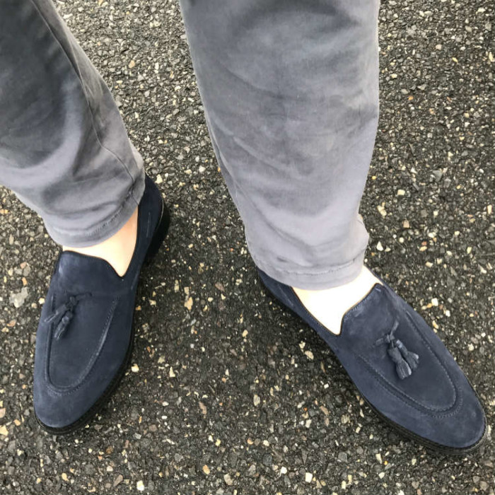 How To Pair Navy Blue Shoes With Different Trousers | Bespoke Unit