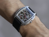 Series Z Skeletonized Watch Wristshot CIGA Design Series Z Skeleton Watch 3