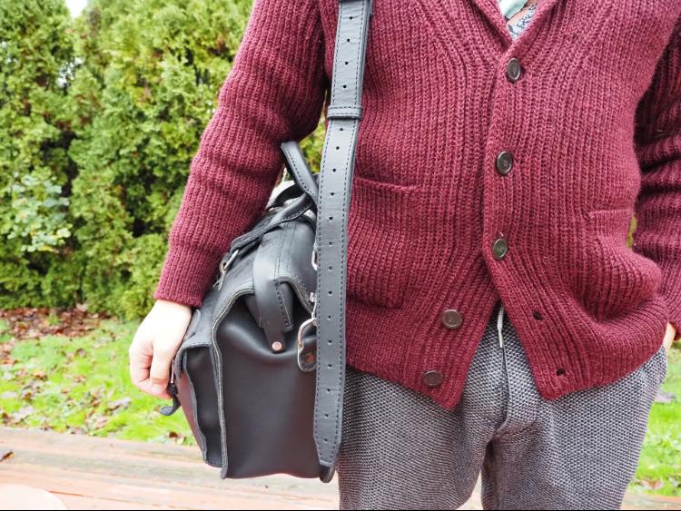 Demo Flight Bag On Shoulder Strap